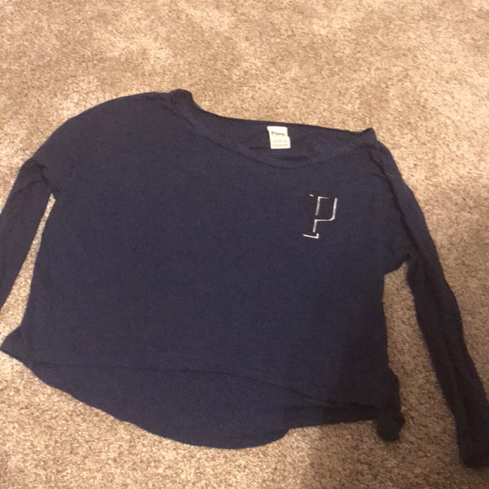 Pink Victoria’s Secret T-shirt. Size large.